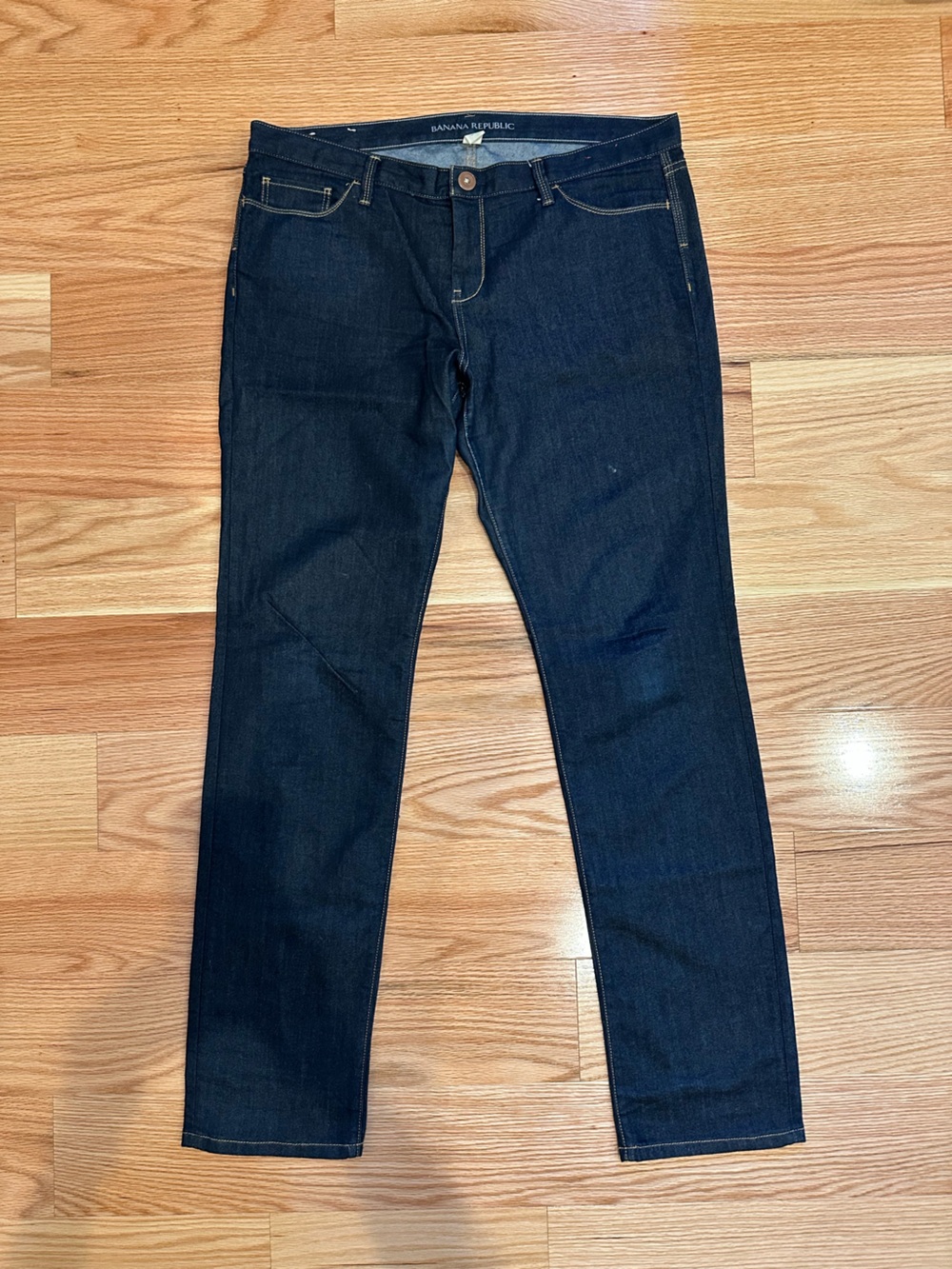 Banana Republic Women's Dark Blue Skinny Jeans Sz 32
